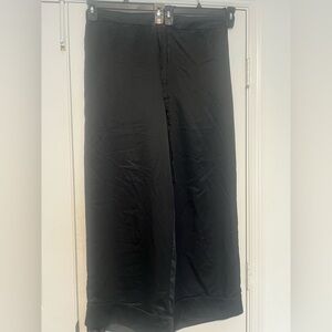 Savage X Fenty Midnight Black Satin Lounge Pants Size 3X